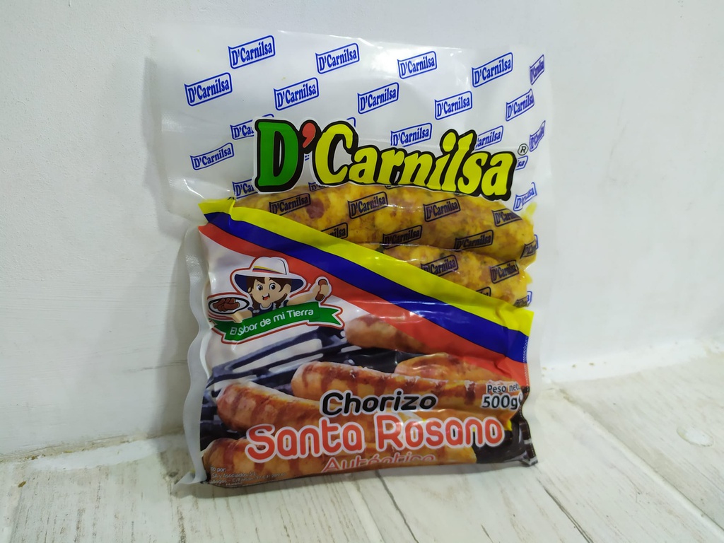 Chorizo de Cerdo x10 Santa Rosano 500Gr