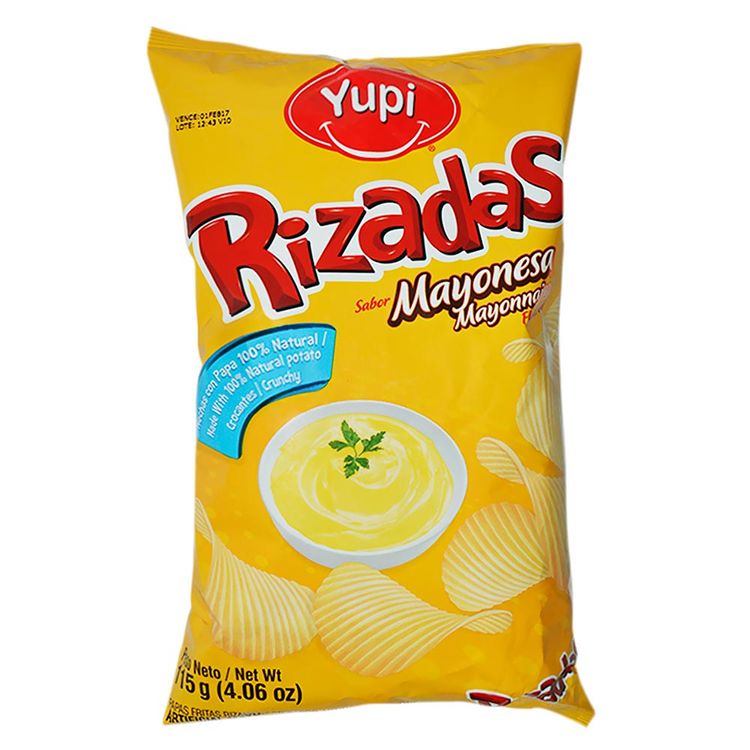 Papas Rizadas Mayonesa 30Gr