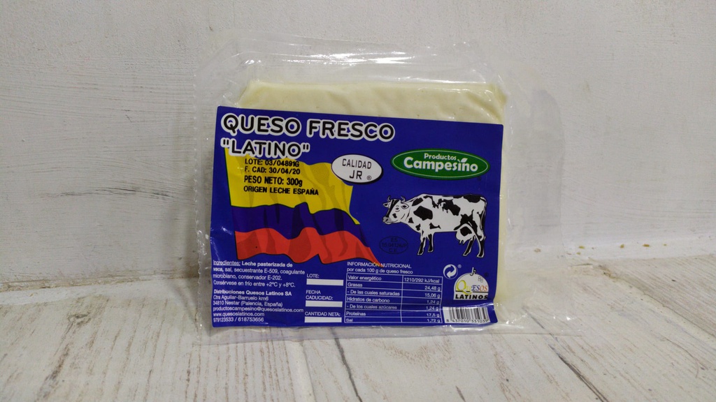 Queso Fresco Agro Azul 300Gr