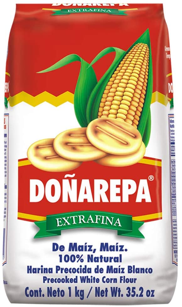 Harina Doña Arepa Blanca 1Kg