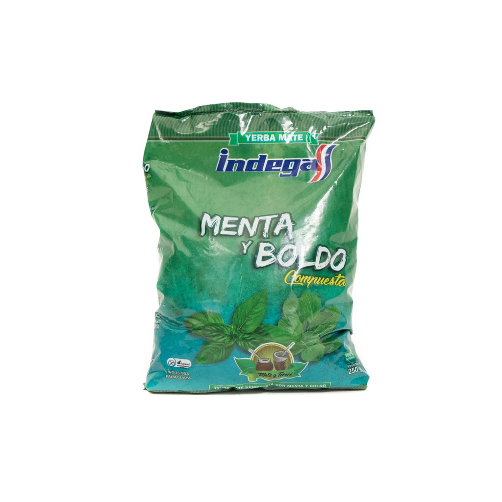 Yerba Mate Indega Menta y Boldo 500Gr