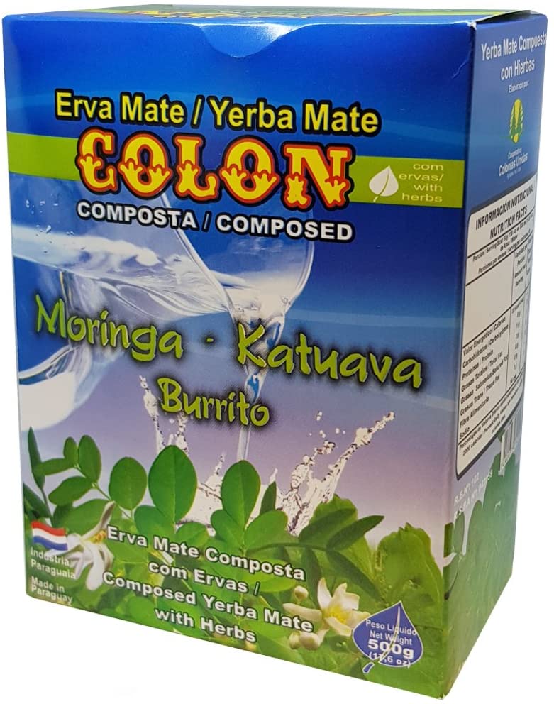 Yerba Mate Colon Moringa Katuava 500Gr