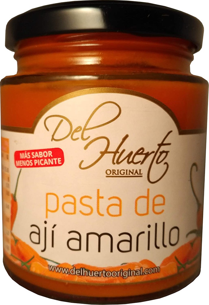 Pasta Aji Amarillo Mi huerto 212Gr