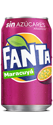 Fanta Maracuya Sin Azucar Lata 330Ml