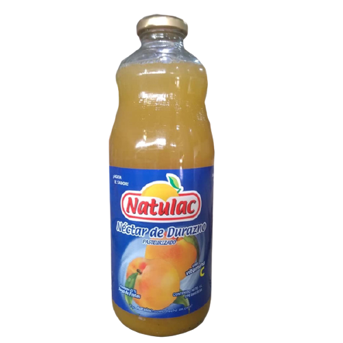 ZUMO &quot;JUGO&quot; PEACH NECTAR CRISTAL NATULAC