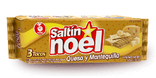 Galletas Saltin Noel queso mantequilla 385Gr