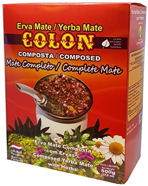 Yerba Mate Colon Compuesta Completa 500Gr