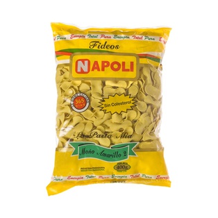 Fideo Moñito Amarillo Napoli 400Gr