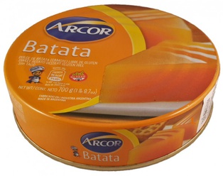 Batata Arcor Vainilla 700Gr