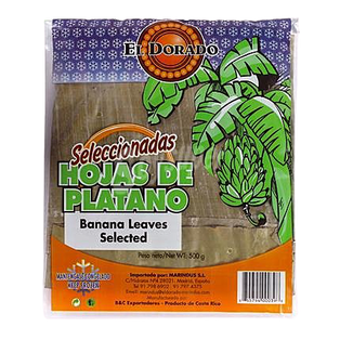 Hojas de Platano Dorado 500Gr